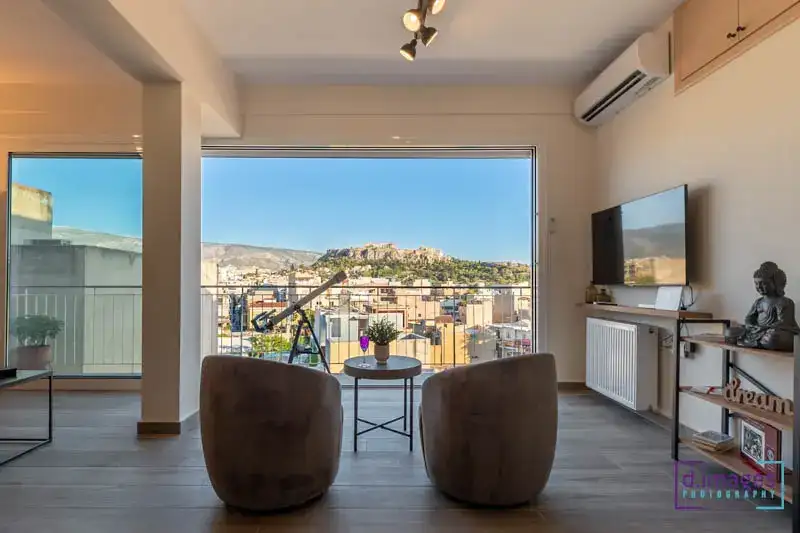 φωτογράφιση διαμέρισμα airbnb ακρόπολις θέα νο 1