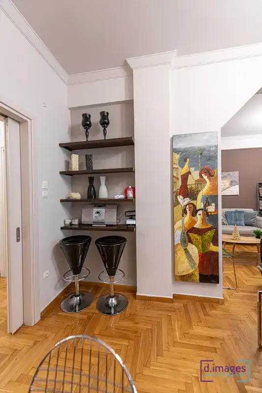 φωτογράφιση διαμέρισμα airbnb στο Κολωνάκι, Αλωπεκής νο 33